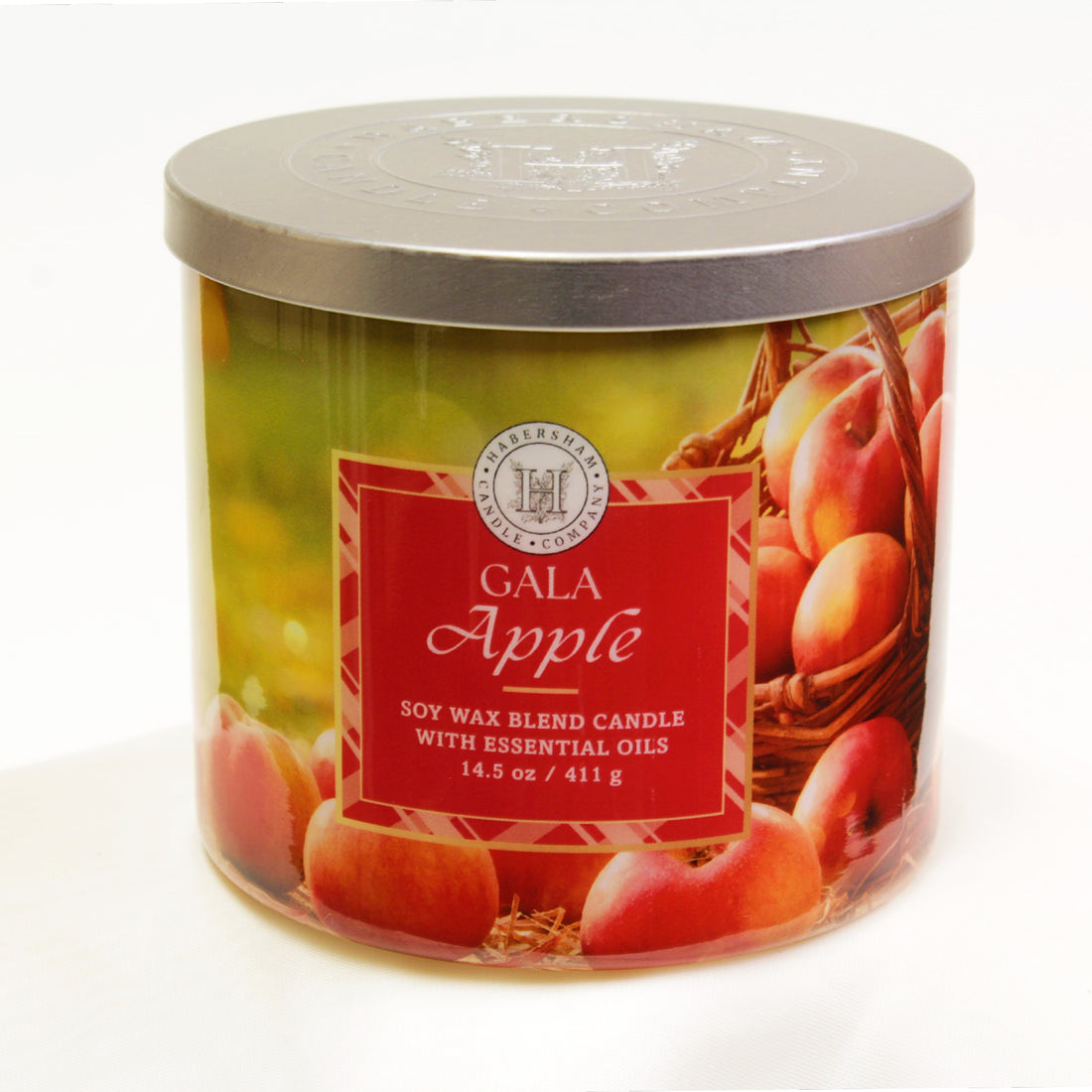 Gala Apple 3 Wick Scented Candle