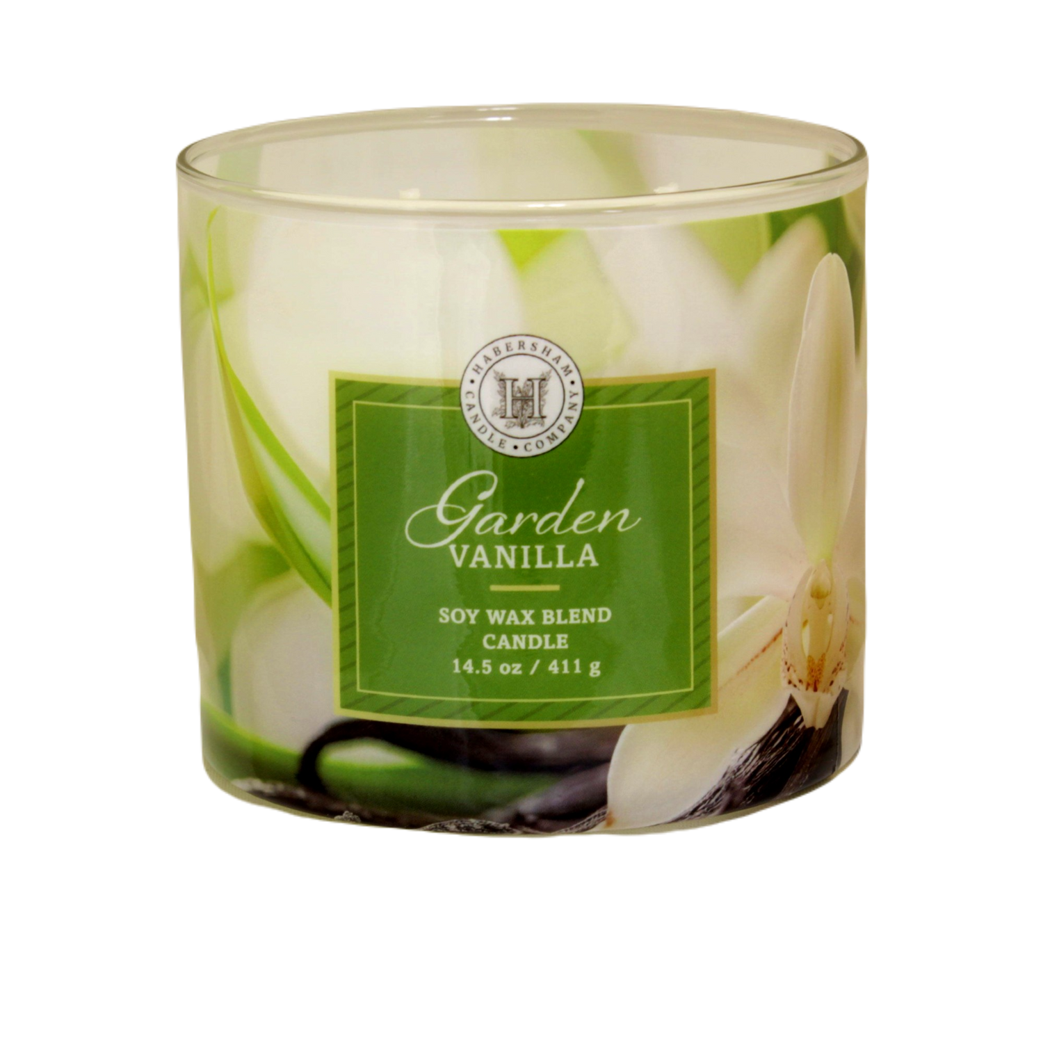 Garden Vanilla 3 Wick Scented Candle