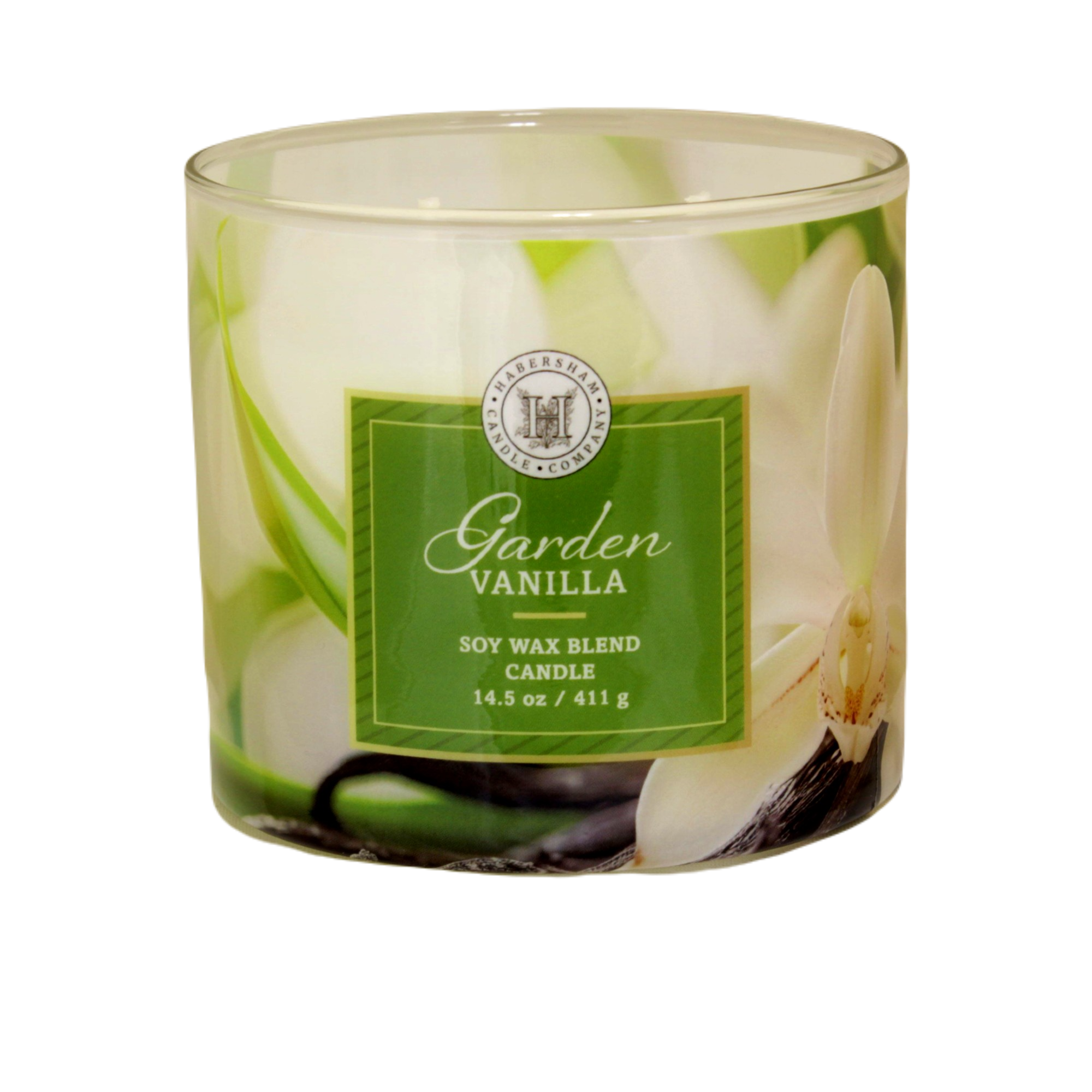 Garden Vanilla 3 Wick Scented Candle