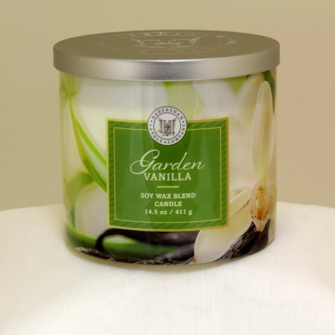 Garden Vanilla 3 Wick Scented Candle