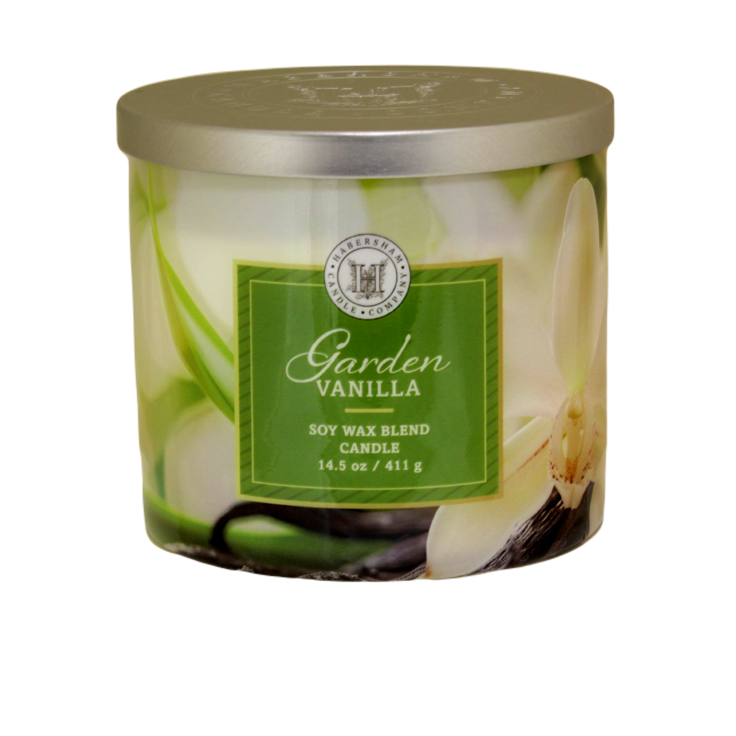 Garden Vanilla 3 Wick Scented Candle