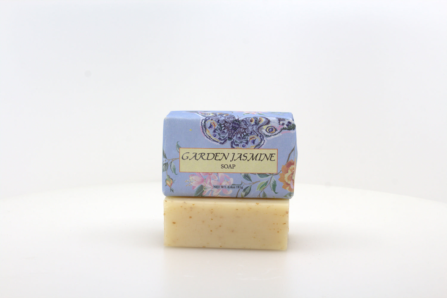 Garden Jasmine Soap with Shea Butter &amp; Cocoa Butter - 6.4 oz. -  3 Pack Individually Wrapped Bars