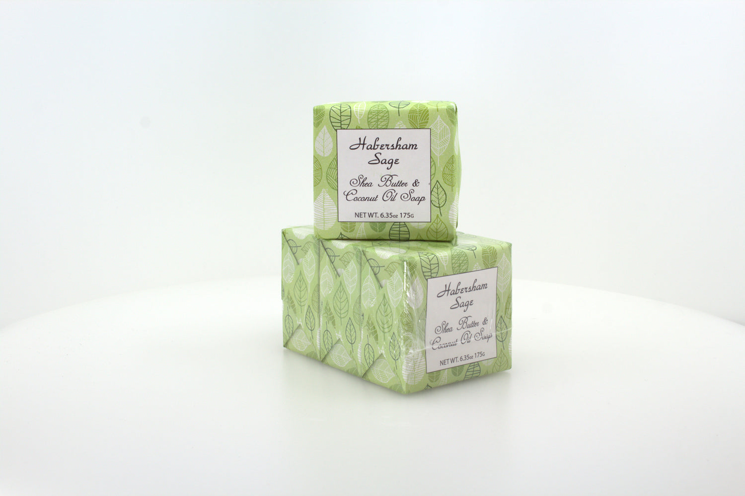 Habersham Sage Soap with Shea Butter &amp; Coconut Oil - 6.35 oz. -  3 Pack Individually Wrapped Bars