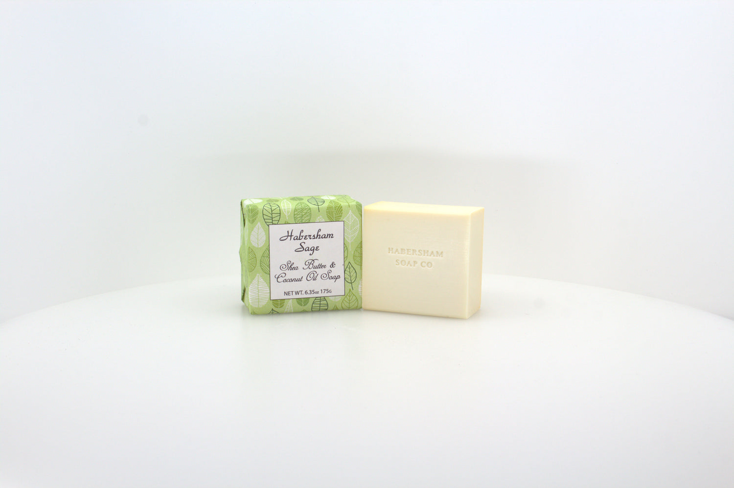 Habersham Sage Soap with Shea Butter &amp; Coconut Oil - 6.35 oz. -  3 Pack Individually Wrapped Bars