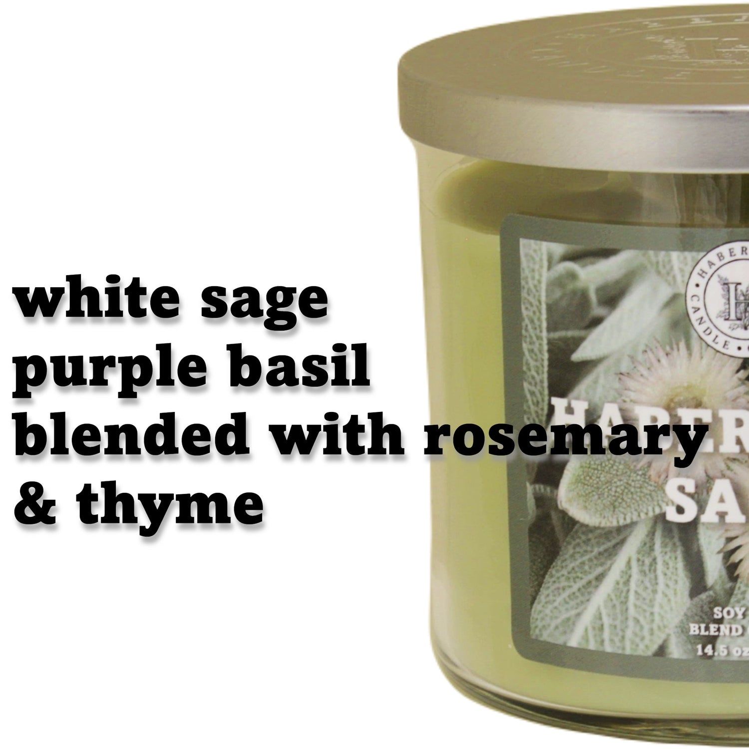 Habersham Sage 3 Wick Scented Candle