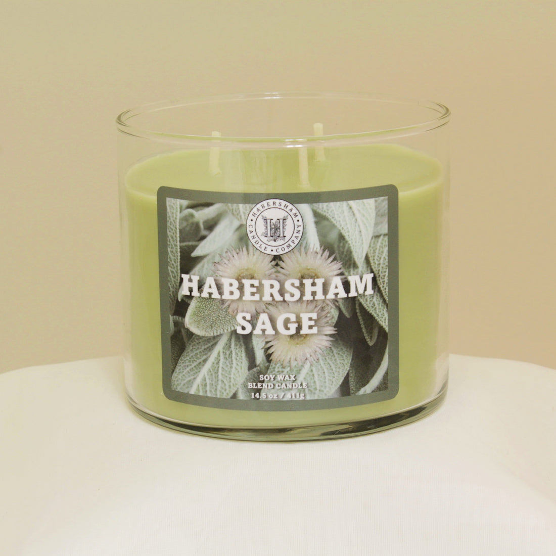 Habersham Sage 3 Wick Scented Candle