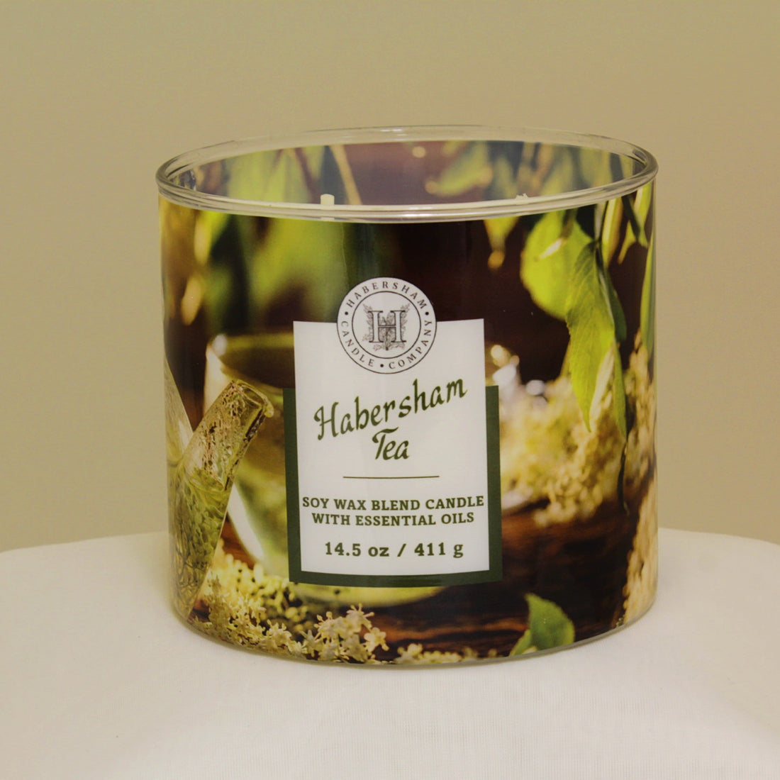 Habersham Tea 3 Wick Scented Candle