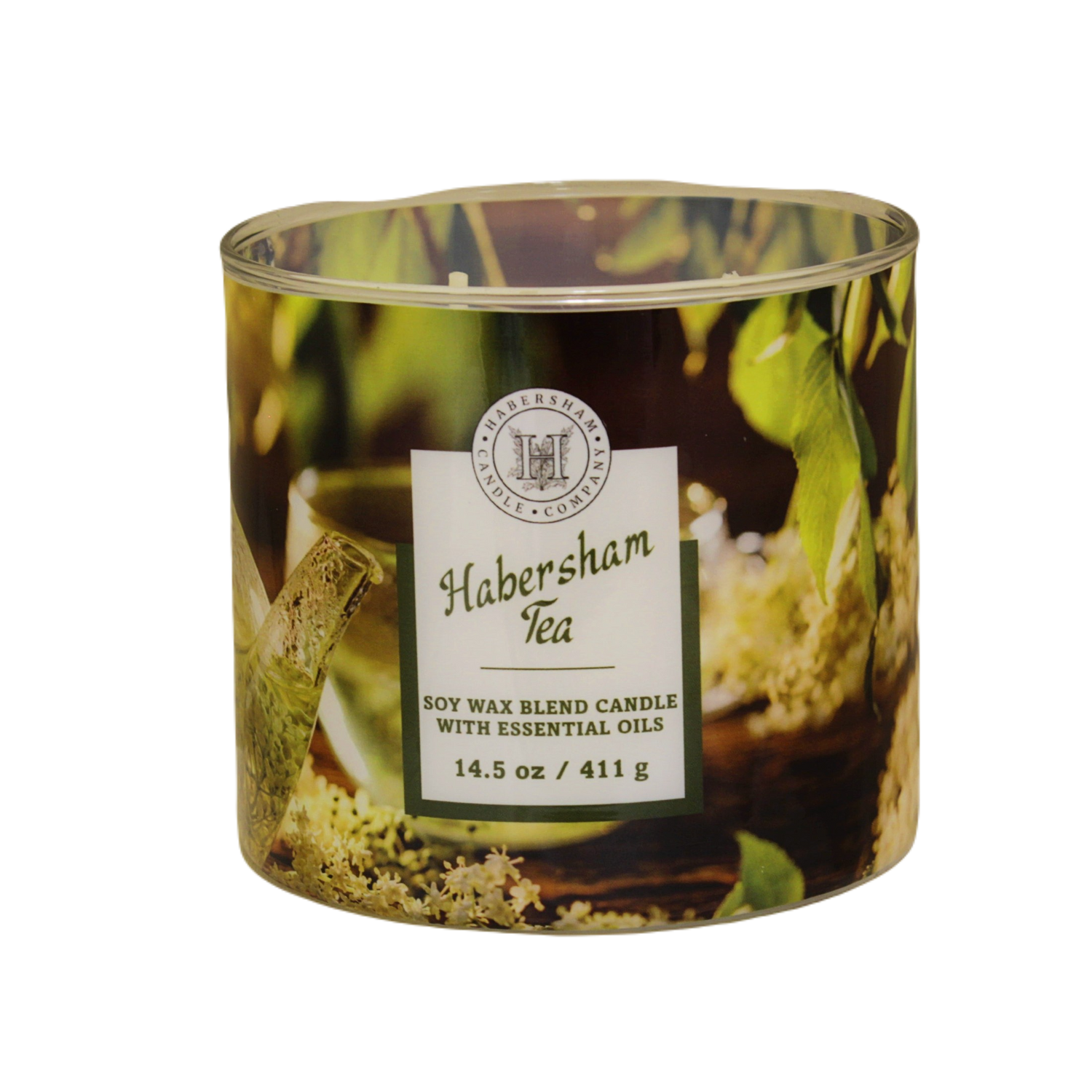 Habersham Tea 3 Wick Scented Candle