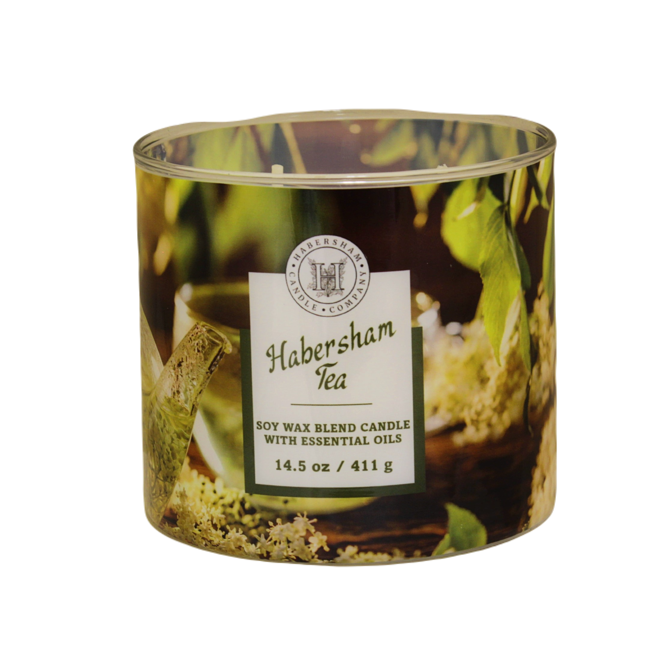 Habersham Tea 3 Wick Scented Candle