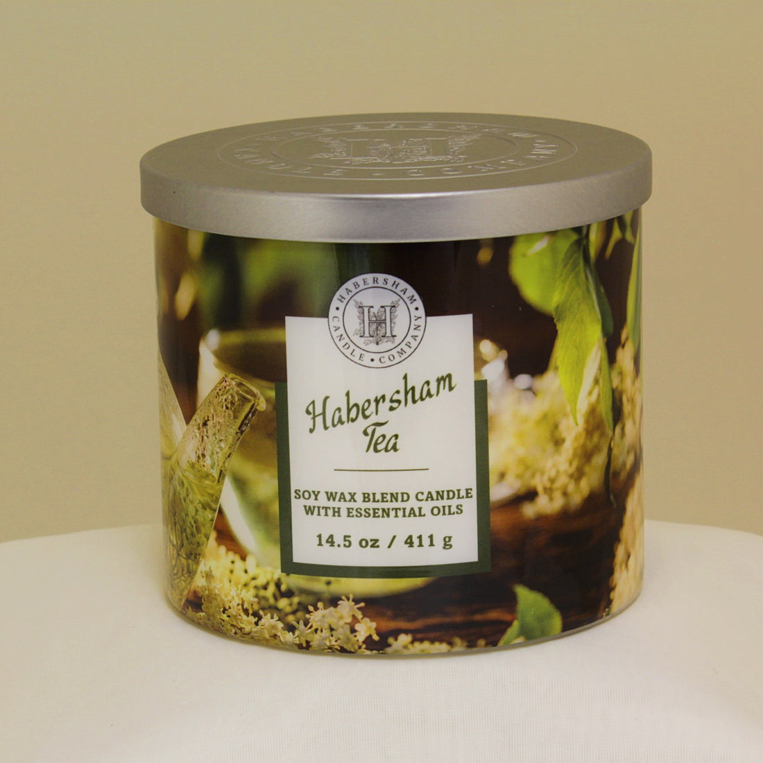 Habersham Tea 3 Wick Scented Candle