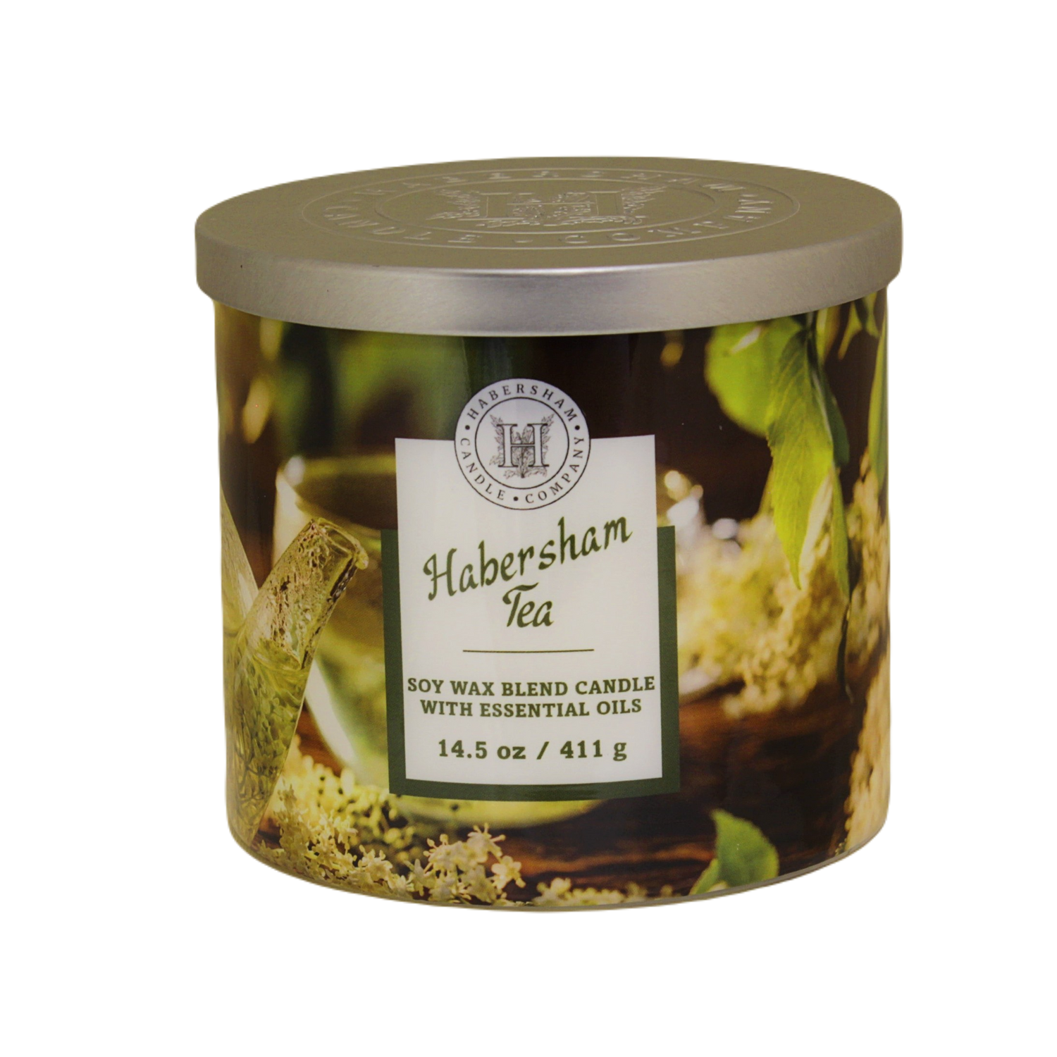 Habersham Tea 3 Wick Scented Candle