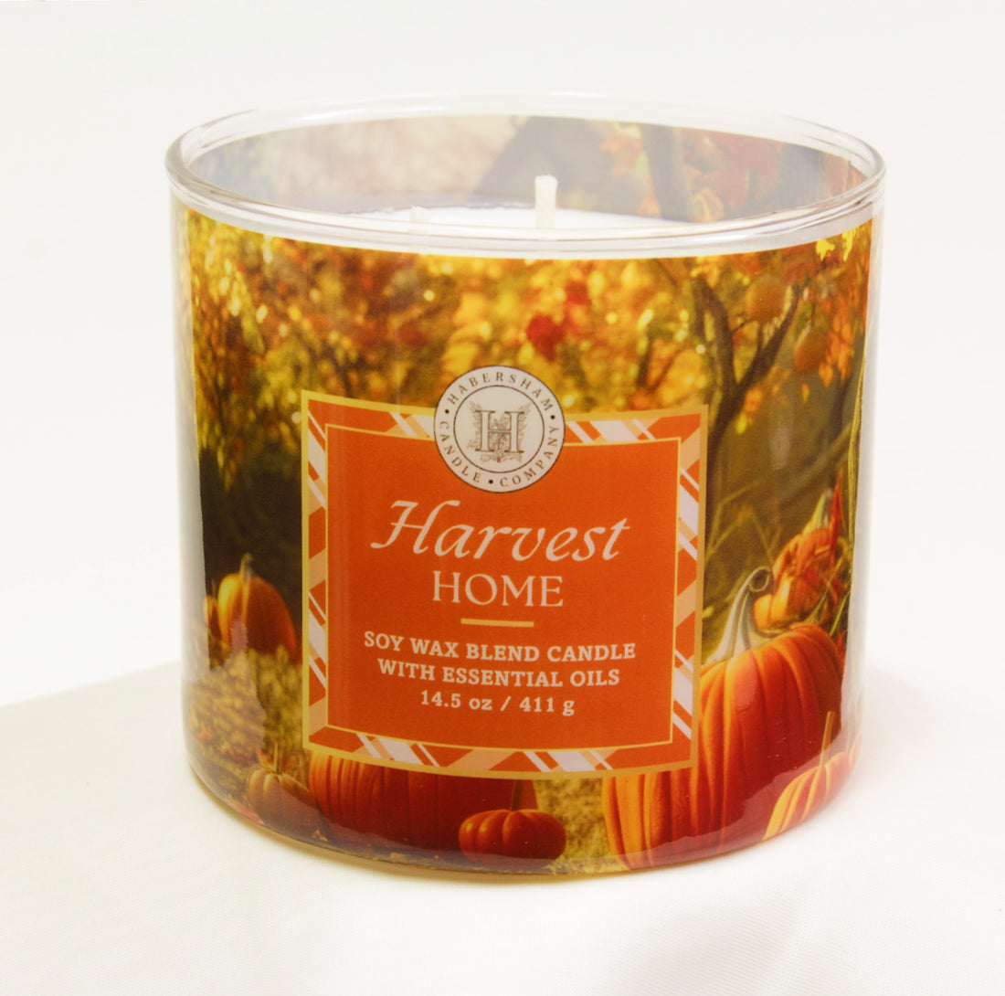 Harvest Home 3 Wick Scented Candle