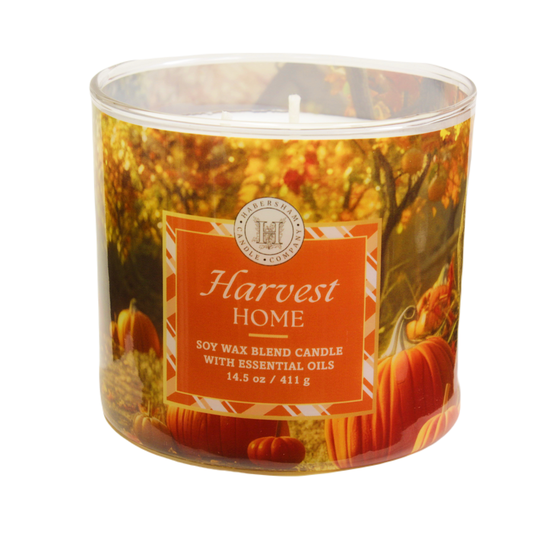 Harvest Home 3 Wick Scented Candle