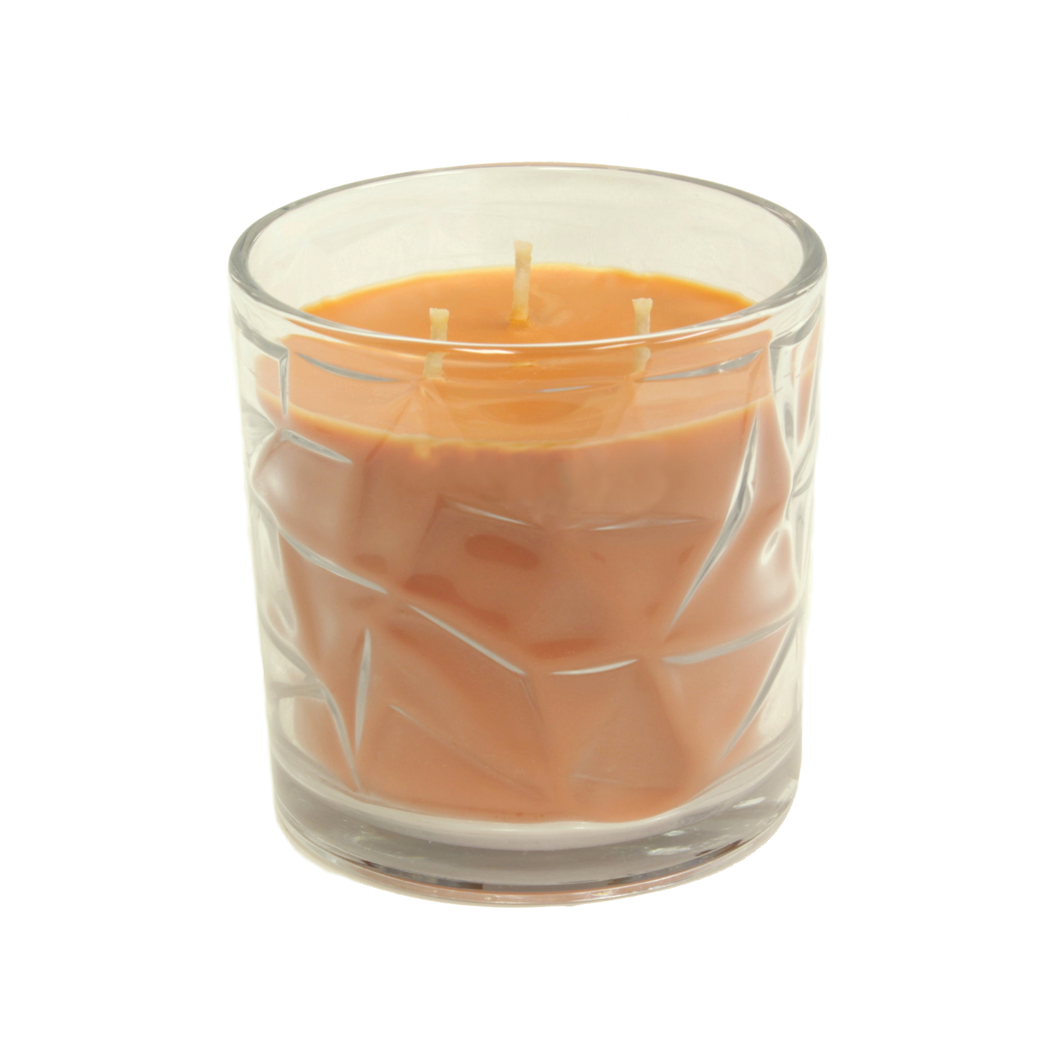 Harvest Gathering 3 Wick Clear Glass Scented Candle