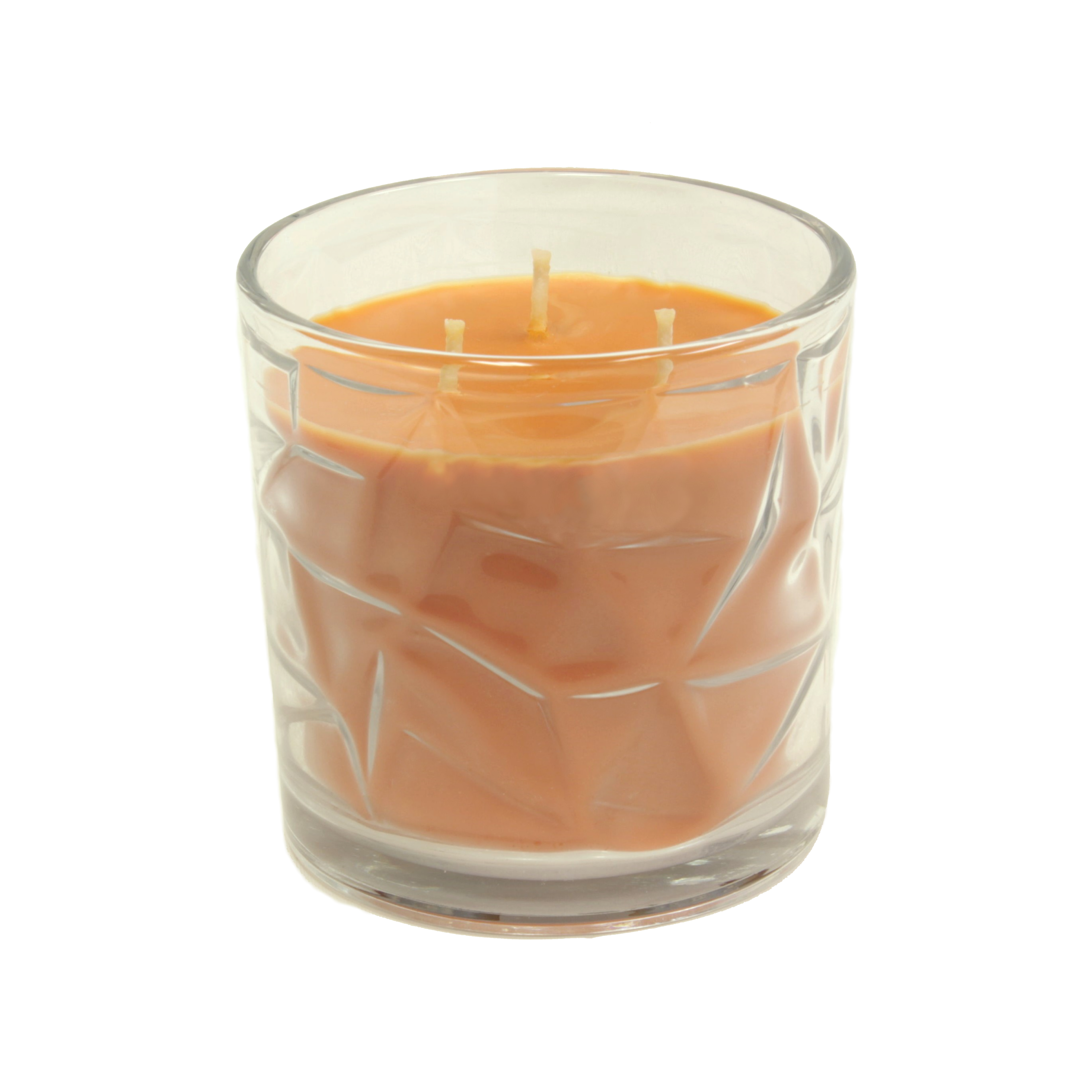 Harvest Gathering 3 Wick Clear Glass Scented Candle