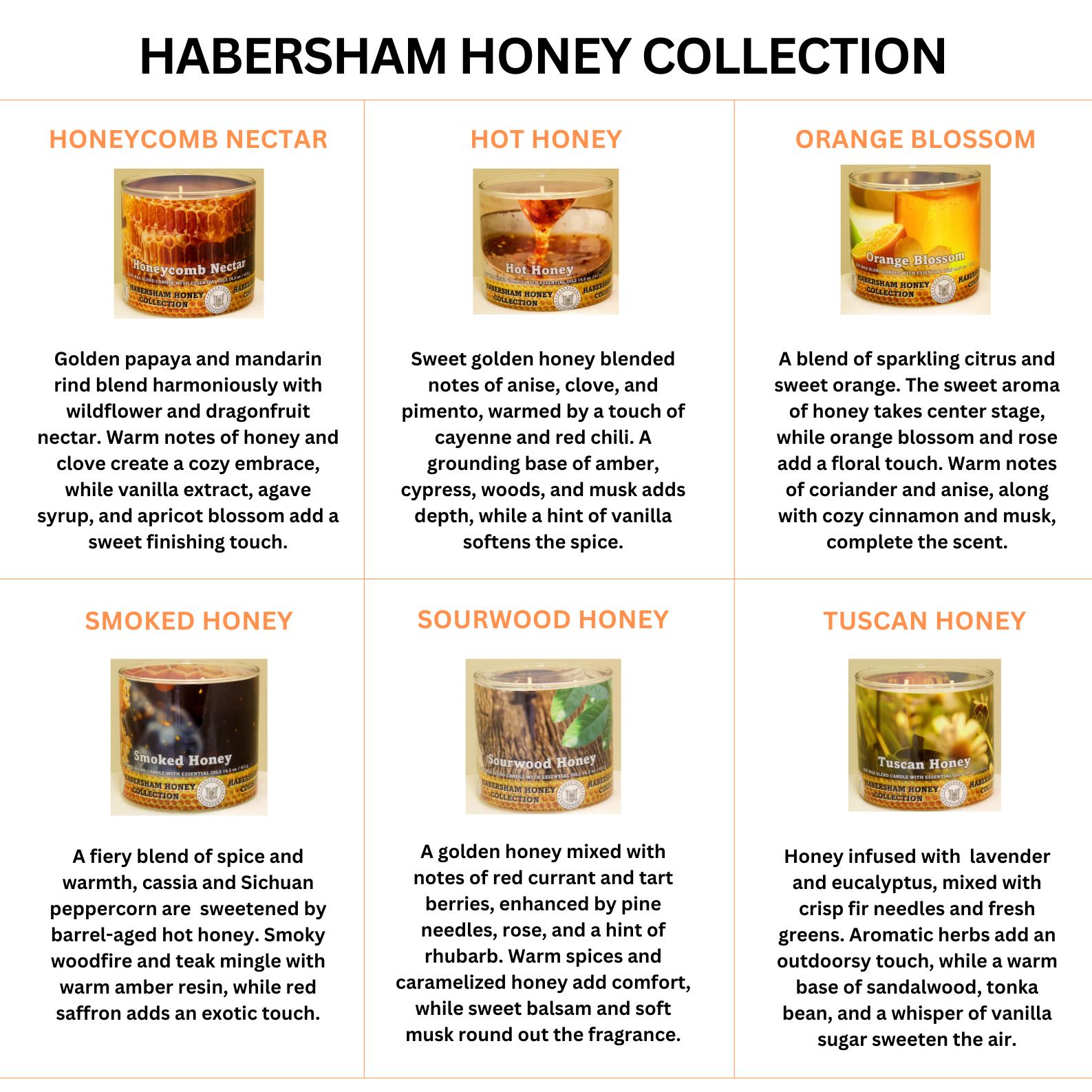 Habersham Honey - 4 for $49 Bundle