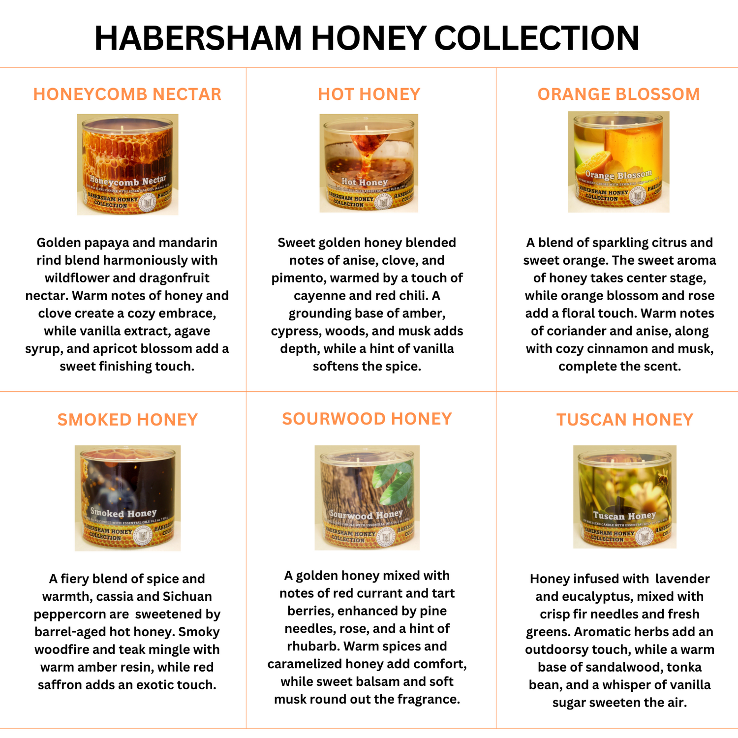 Habersham Honey - 6 for $65 Bundle