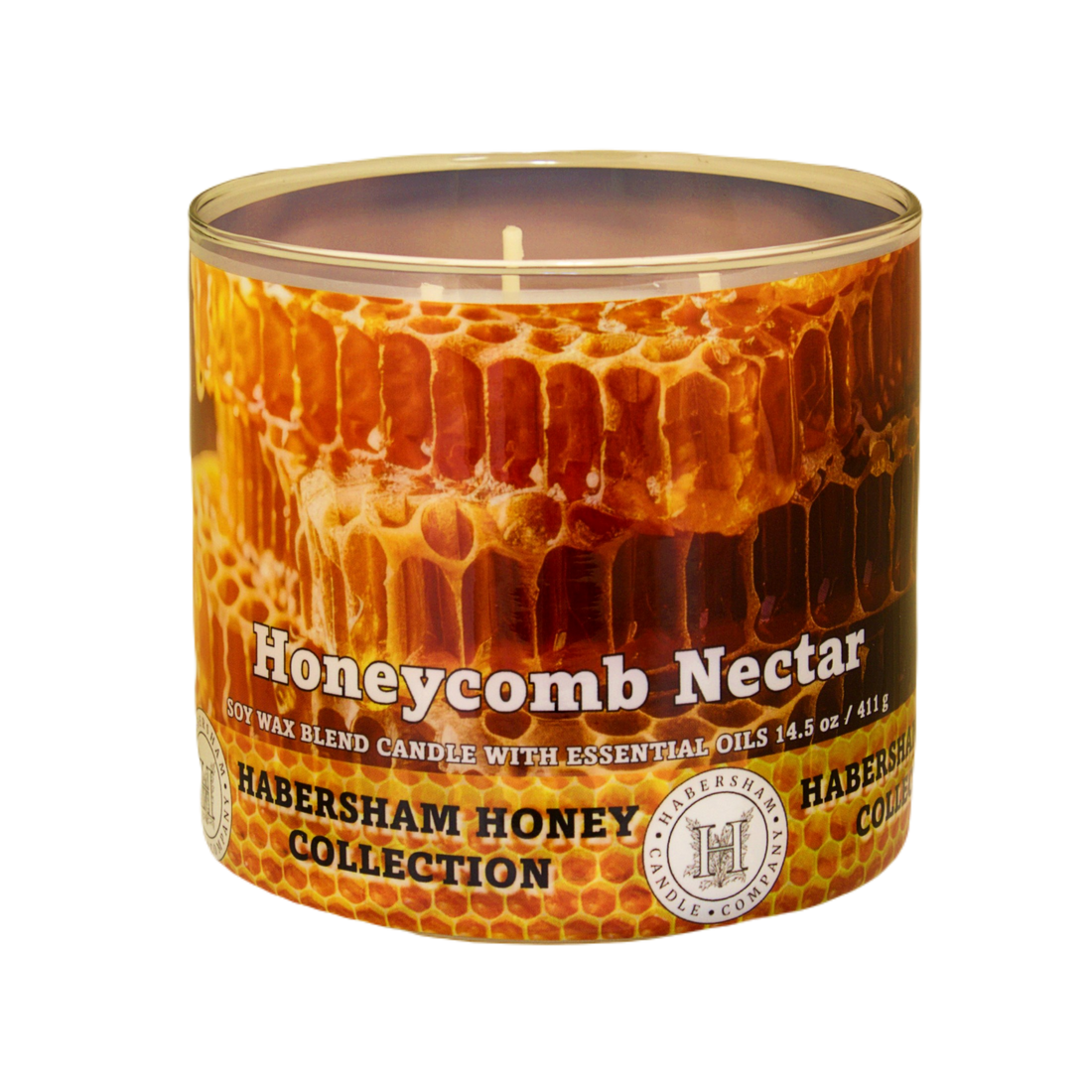 Honeycomb Nectar 3 Wick Scented Candle