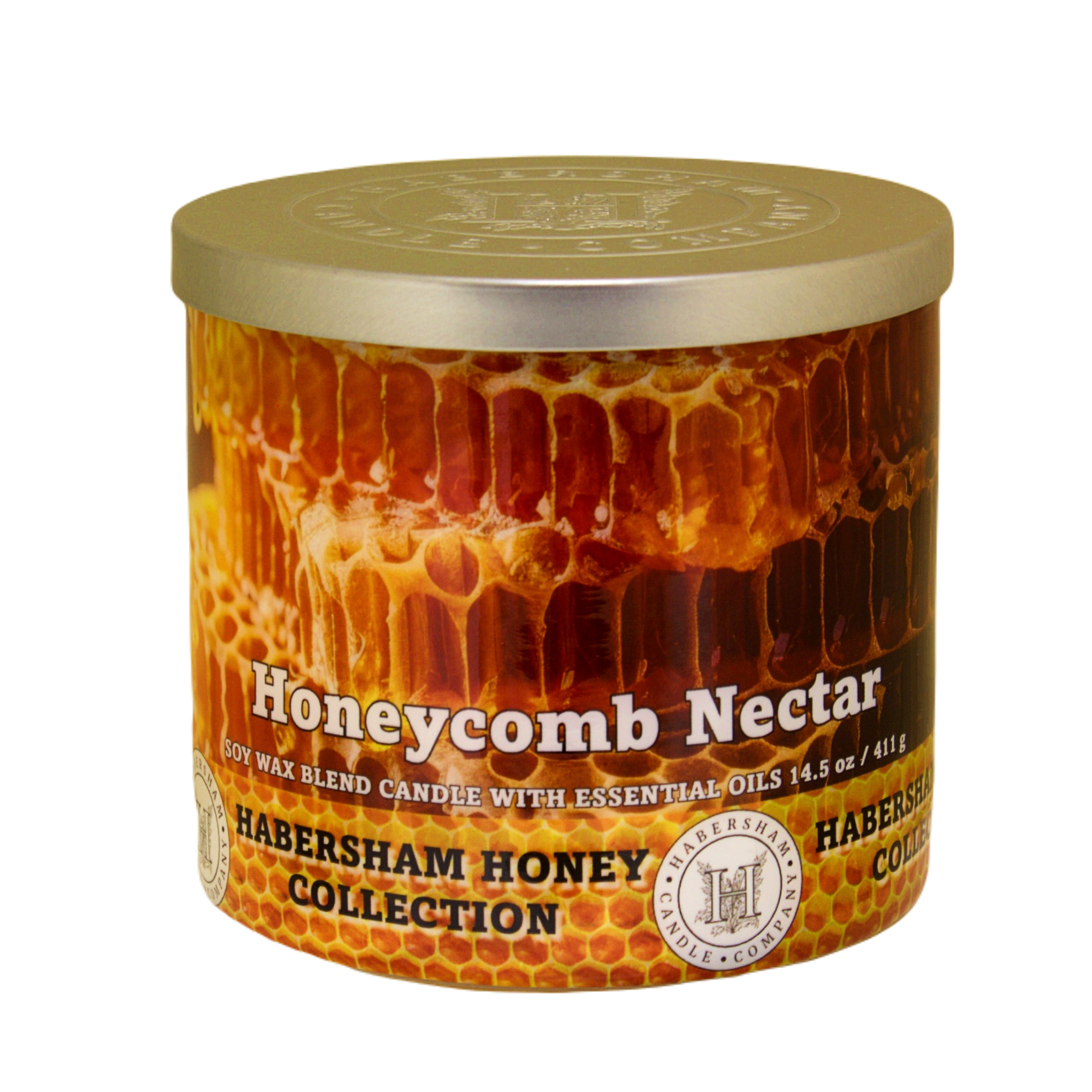 Honeycomb Nectar 3 Wick Scented Candle