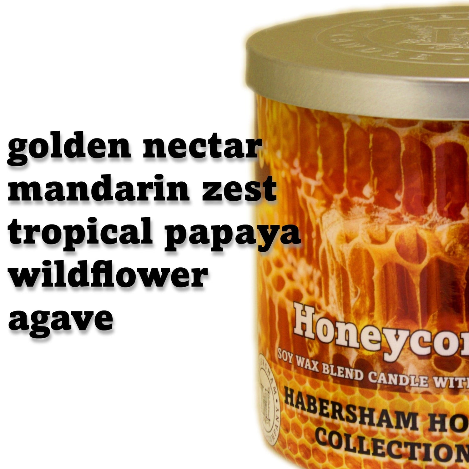 Honeycomb Nectar 3 Wick Scented Candle