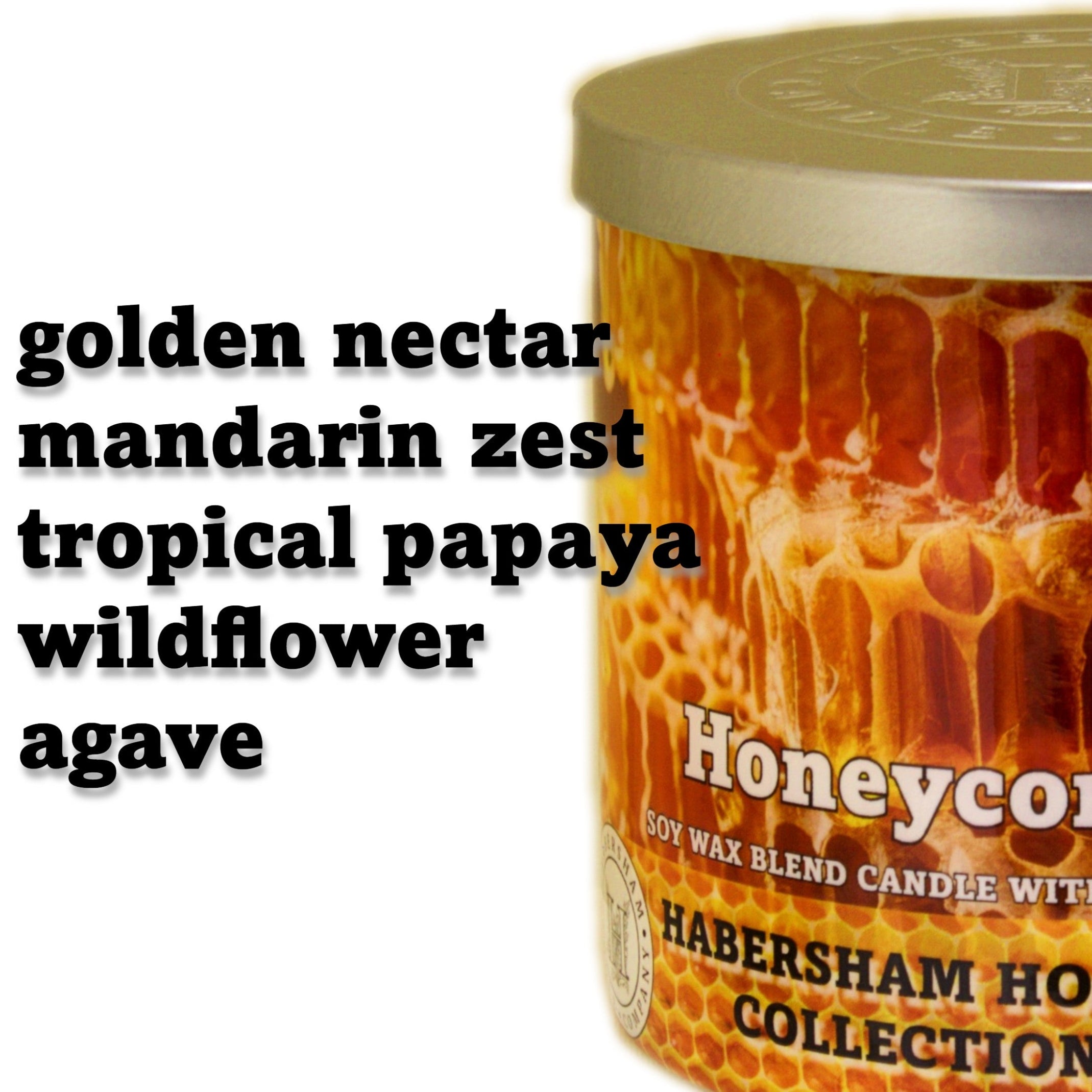 Honeycomb Nectar 3 Wick Scented Candle