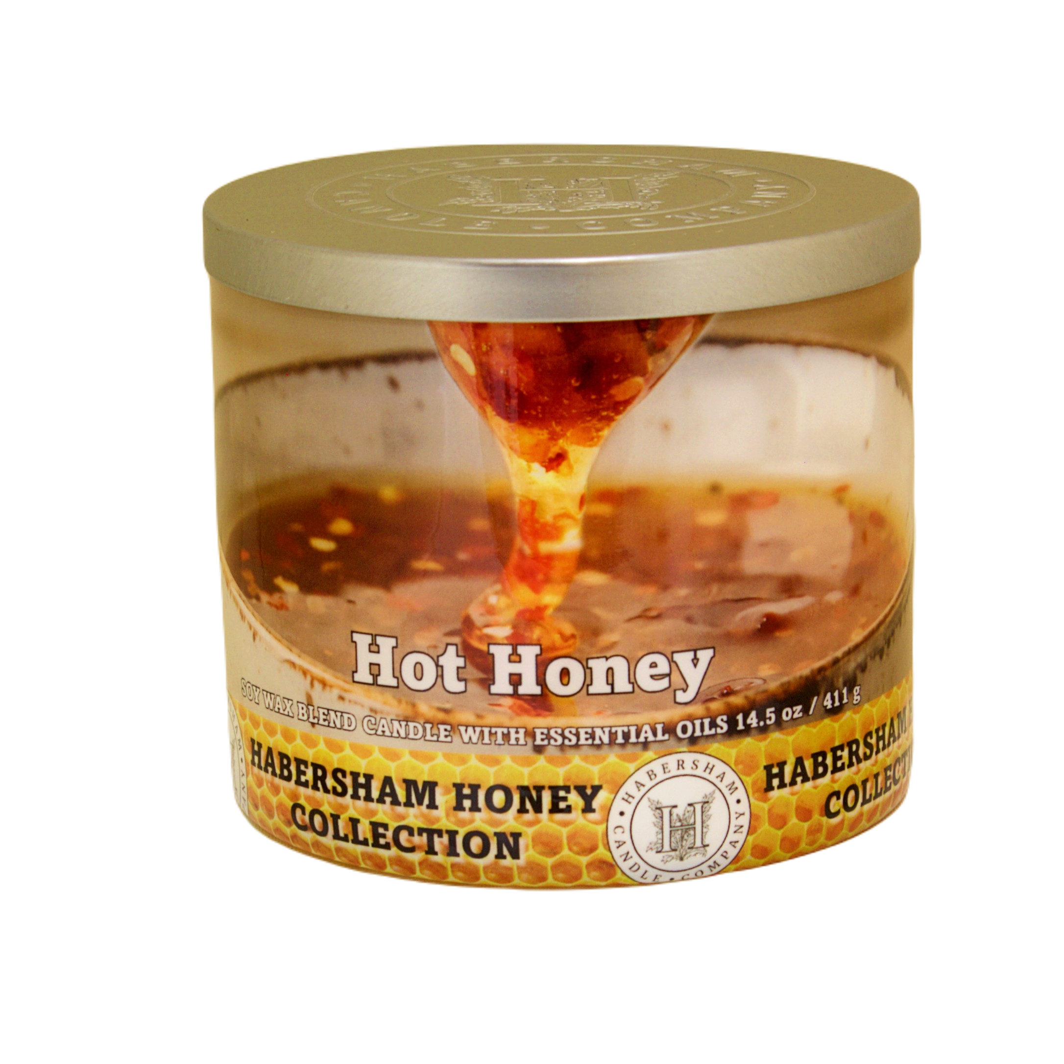 Hot Honey 3 Wick Scented Candle