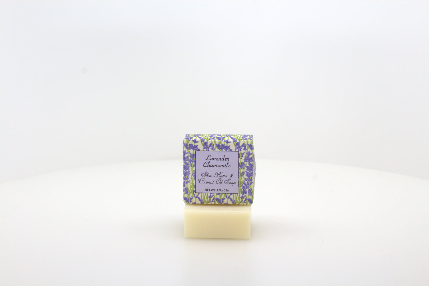 Lavender Chamomile Soap with Shea Butter &amp; Coconut Oil - 1.9 oz. -- 12 Pack Individually Wrapped Bars