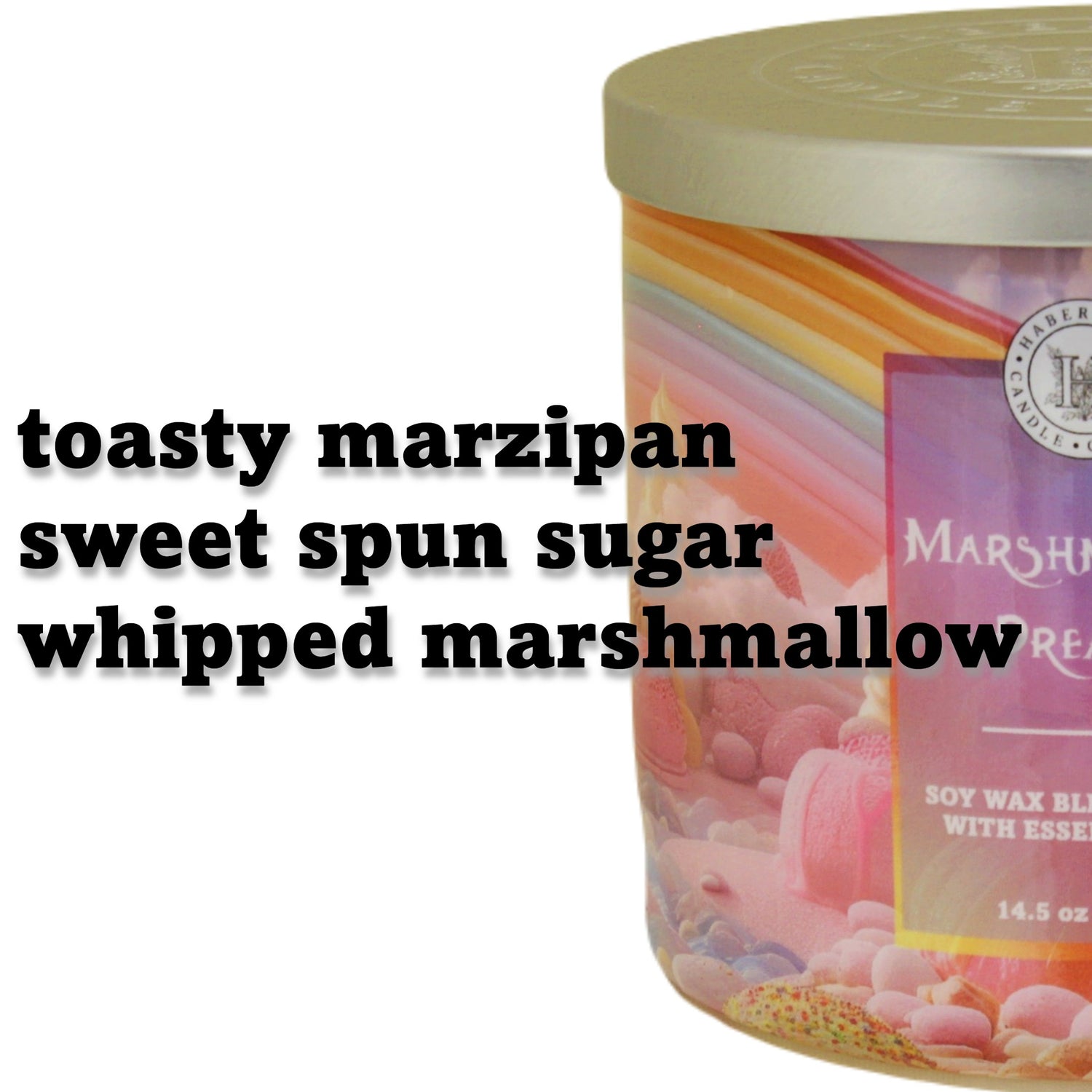 Marshmallow Dreams 3 Wick Scented Candle