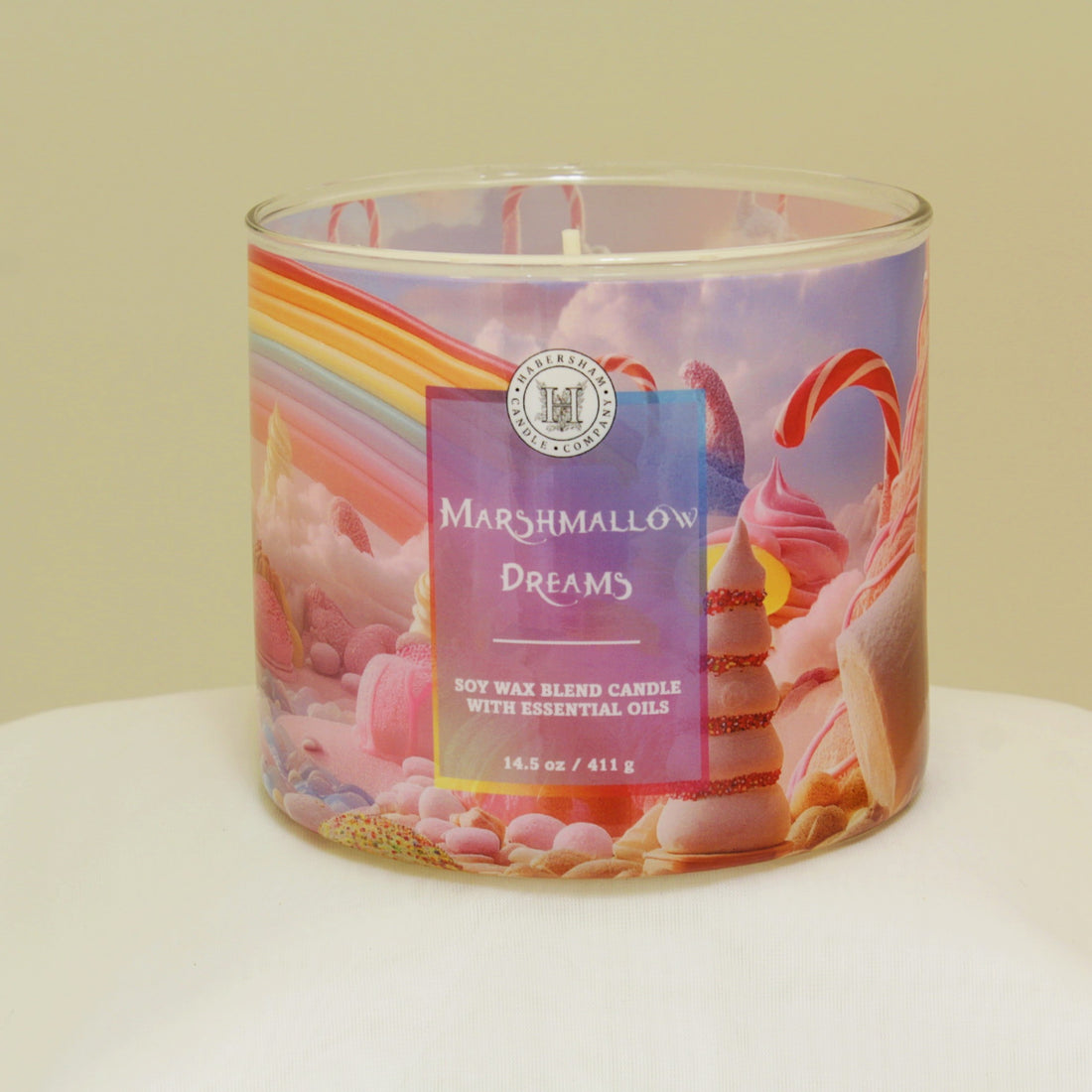 Marshmallow Dreams 3 Wick Scented Candle