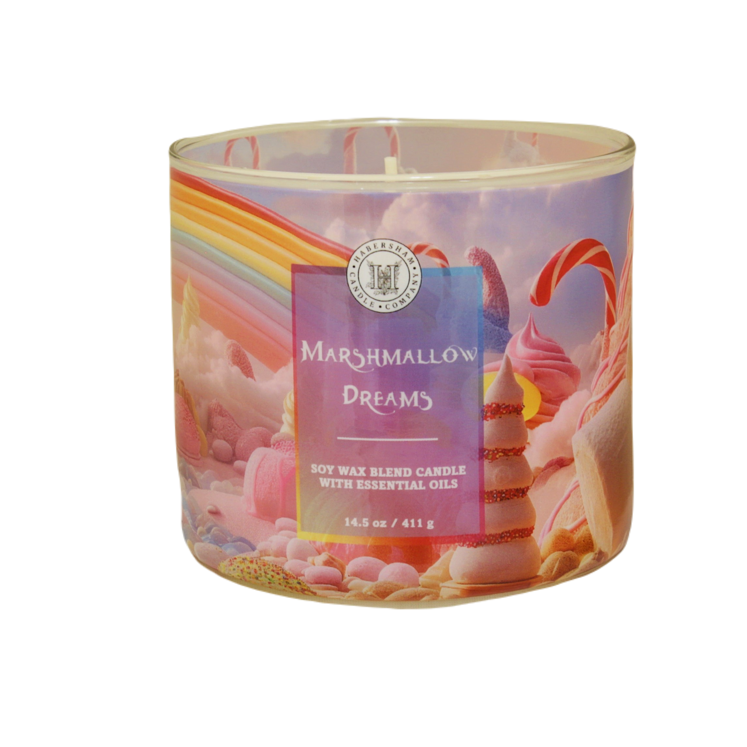 Marshmallow Dreams 3 Wick Scented Candle