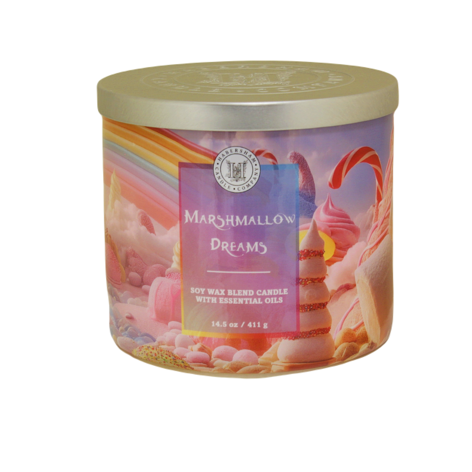 Marshmallow Dreams 3 Wick Scented Candle