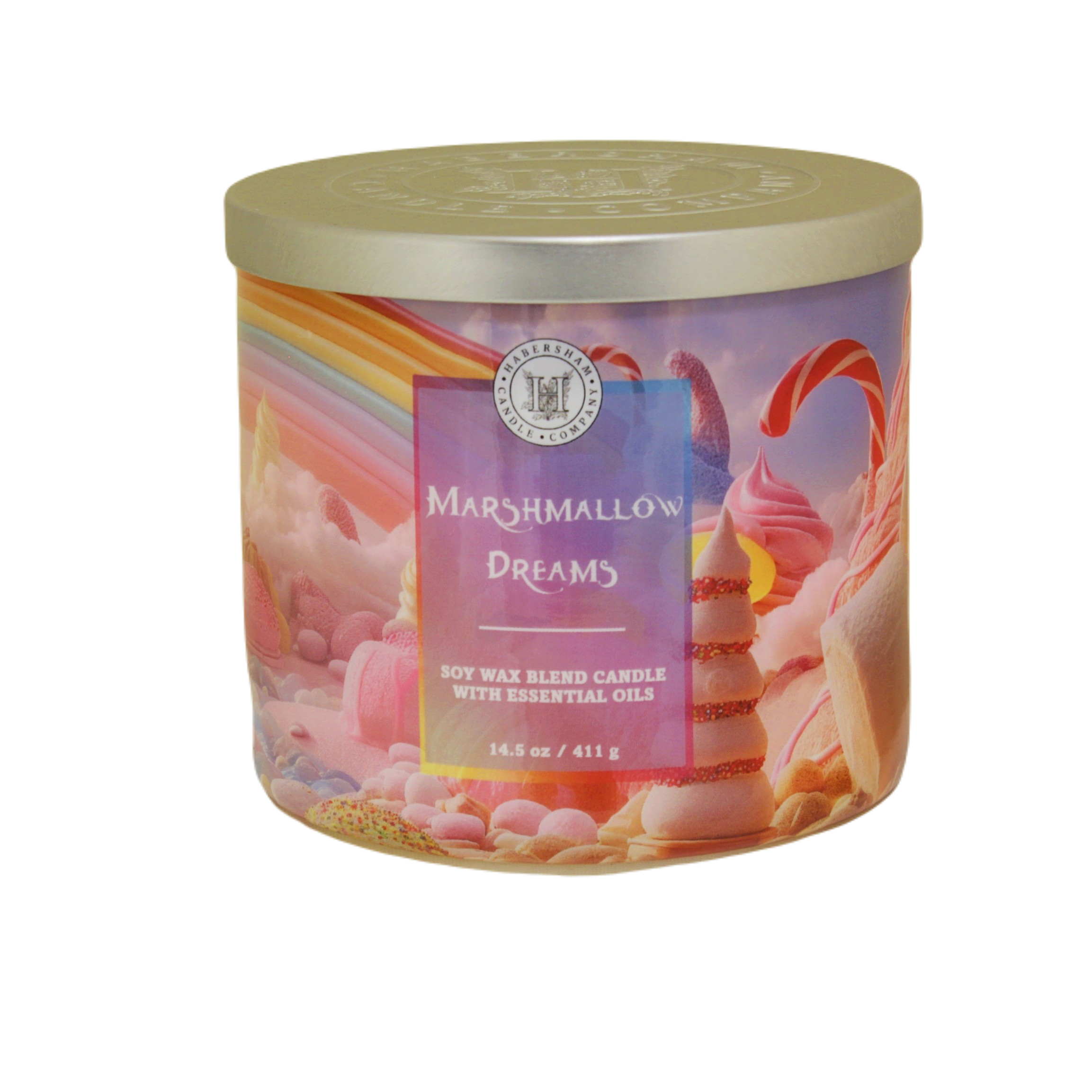 Marshmallow Dreams 3 Wick Scented Candle