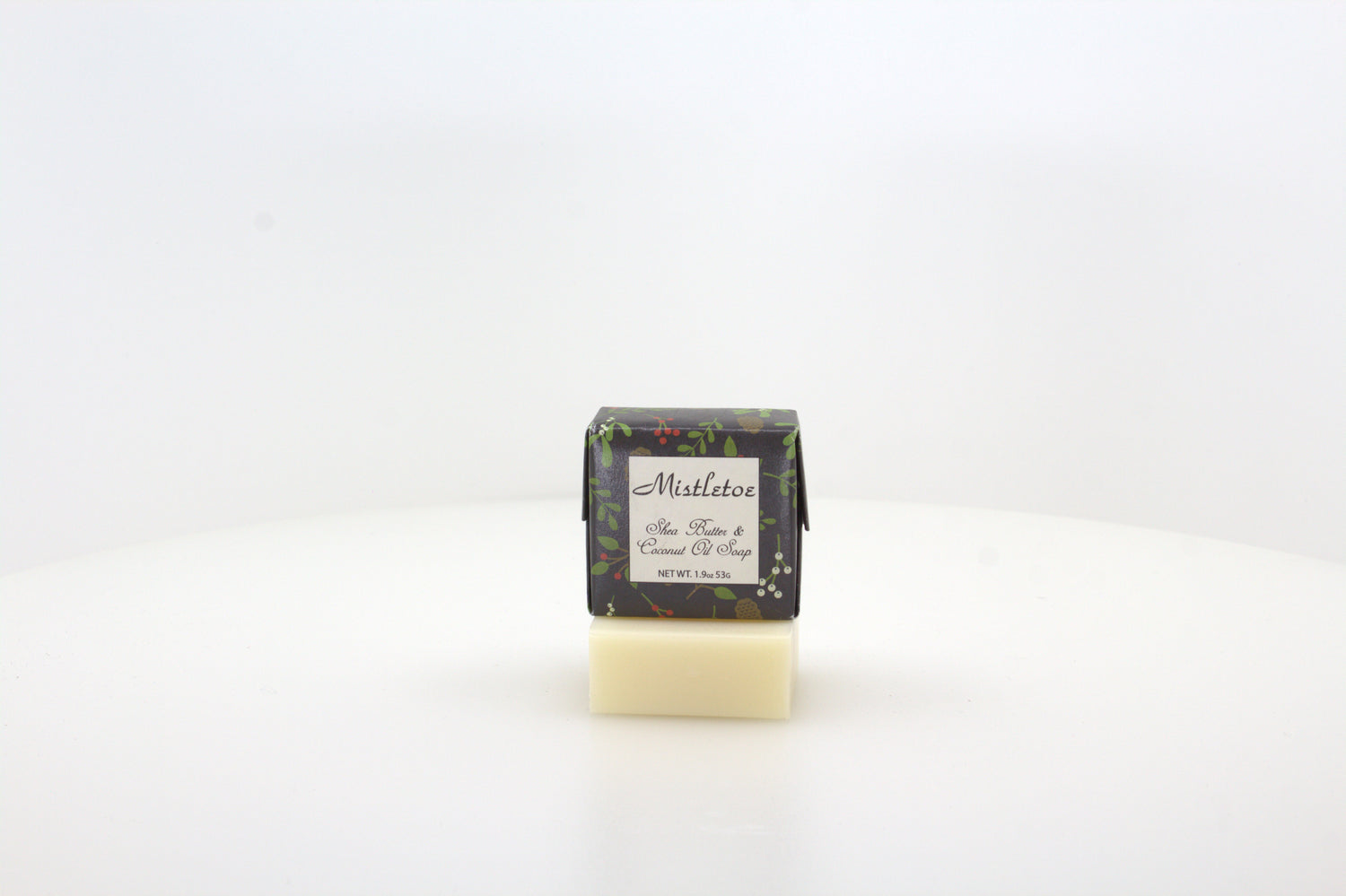 Mistletoe Soap with Shea Butter &amp; Coconut Oil - 1.9 oz. - 6 Pack Individually Wrapped Bars