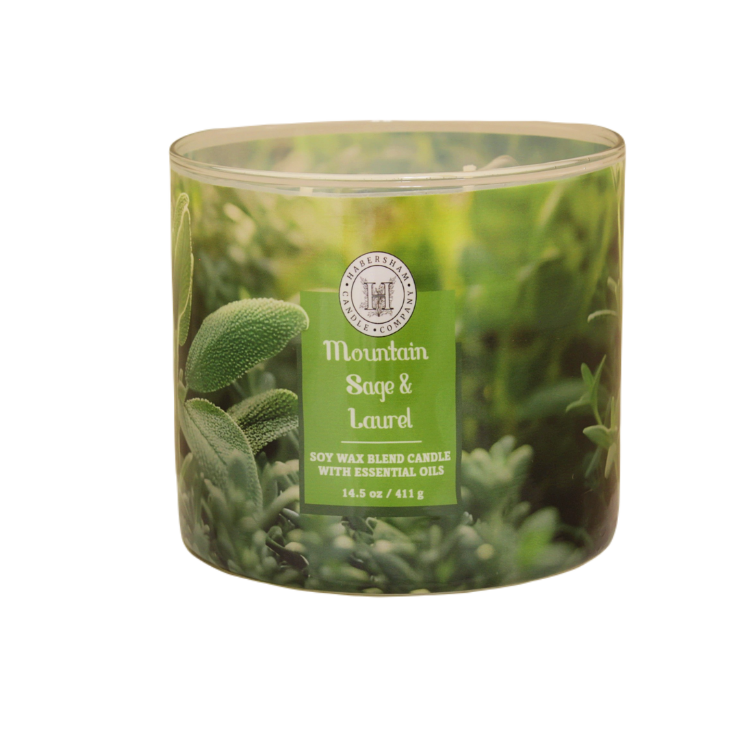Mountain Sage & Laurel 3 Wick Scented Candle
