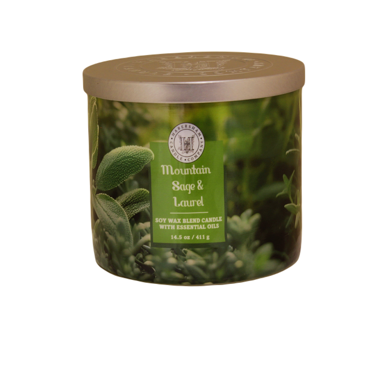 Mountain Sage &amp; Laurel 3 Wick Scented Candle