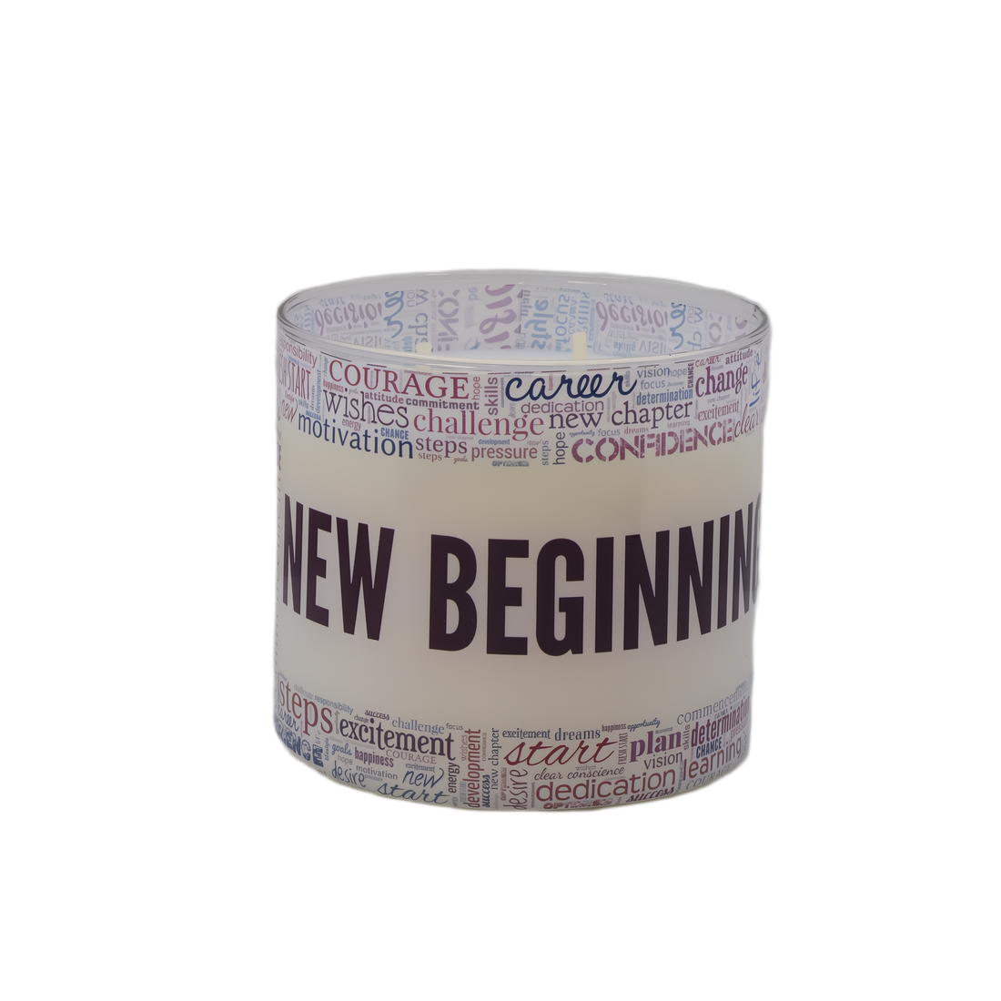New Beginnings 3 Wick Scented Candle