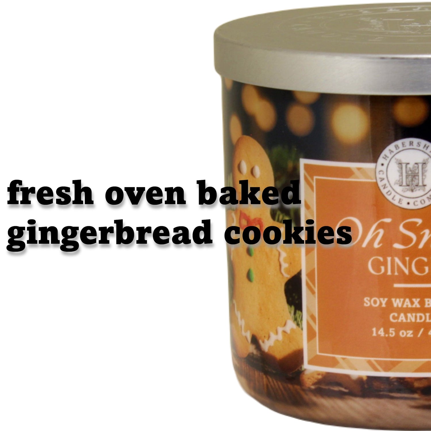 Oh Snap! Ginger 3 Wick Scented Candle