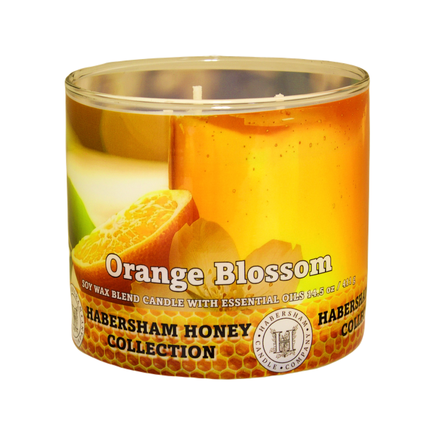 Orange Blossom 3 Wick Scented Candle