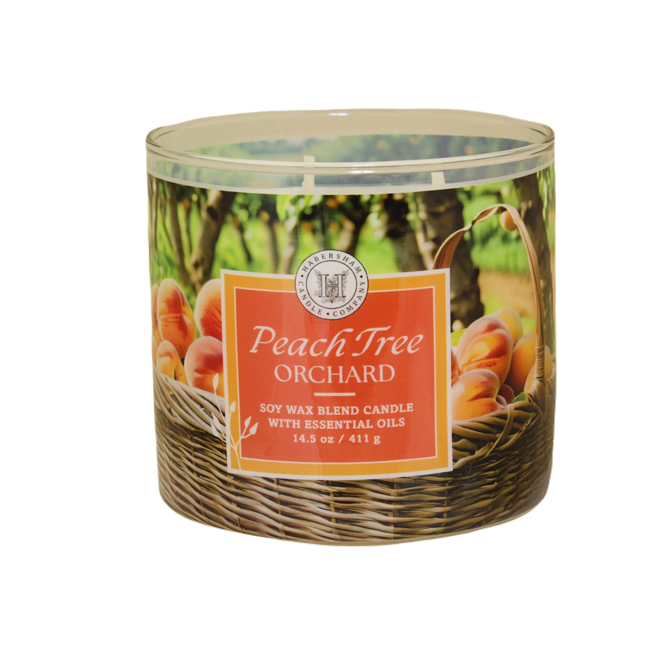 Peach Tree Orchard 3 Wick Scented Candle