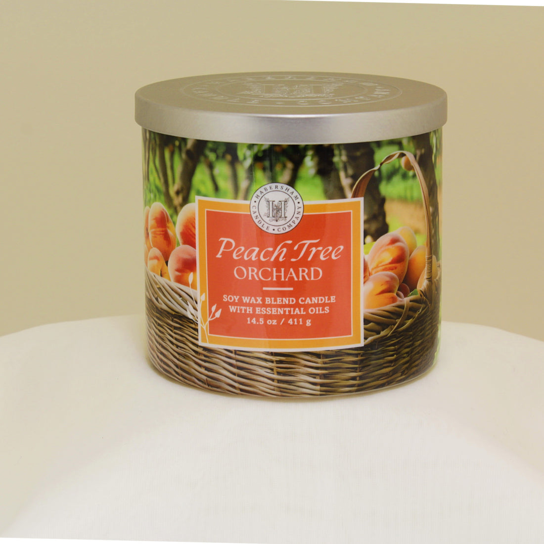 Peach Tree Orchard 3 Wick Scented Candle