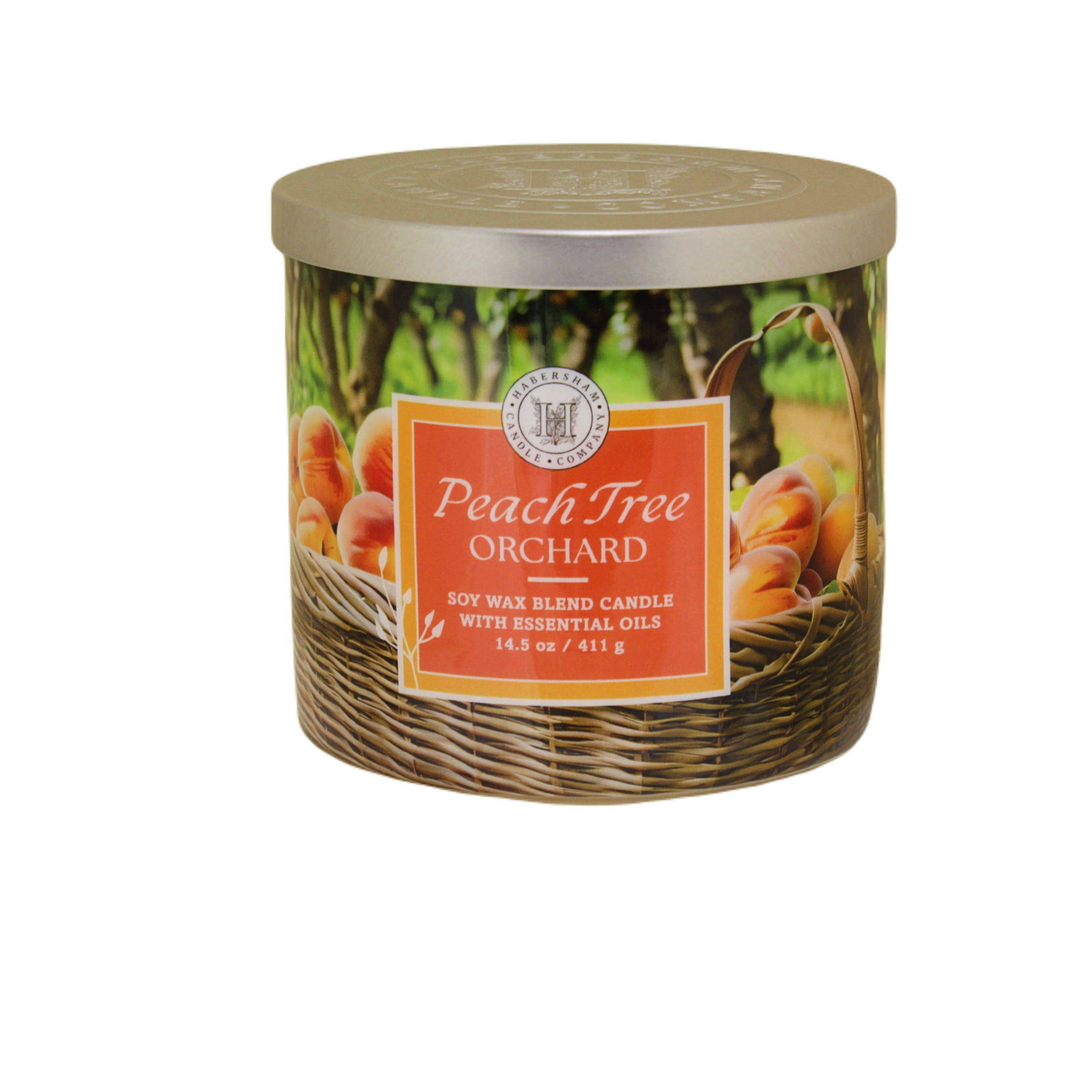 Peach Tree Orchard 3 Wick Scented Candle