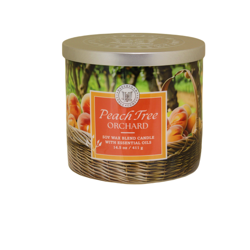 Peach Tree Orchard 3 Wick Scented Candle