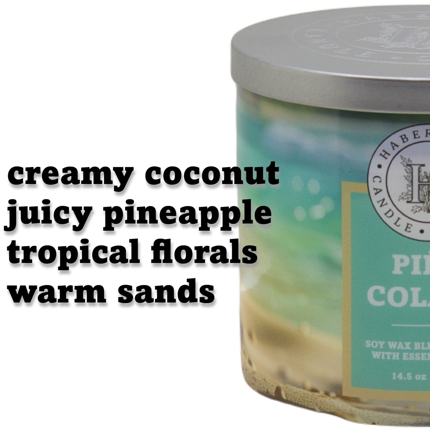 Pina Colada 3 Wick Scented Candle