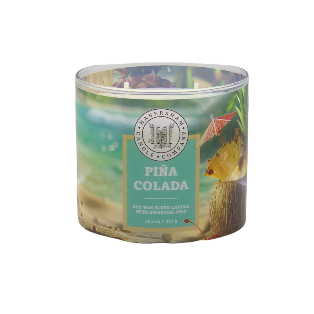 Pina Colada 3 Wick Scented Candle