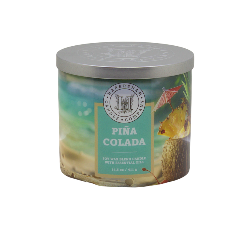 Pina Colada 3 Wick Scented Candle