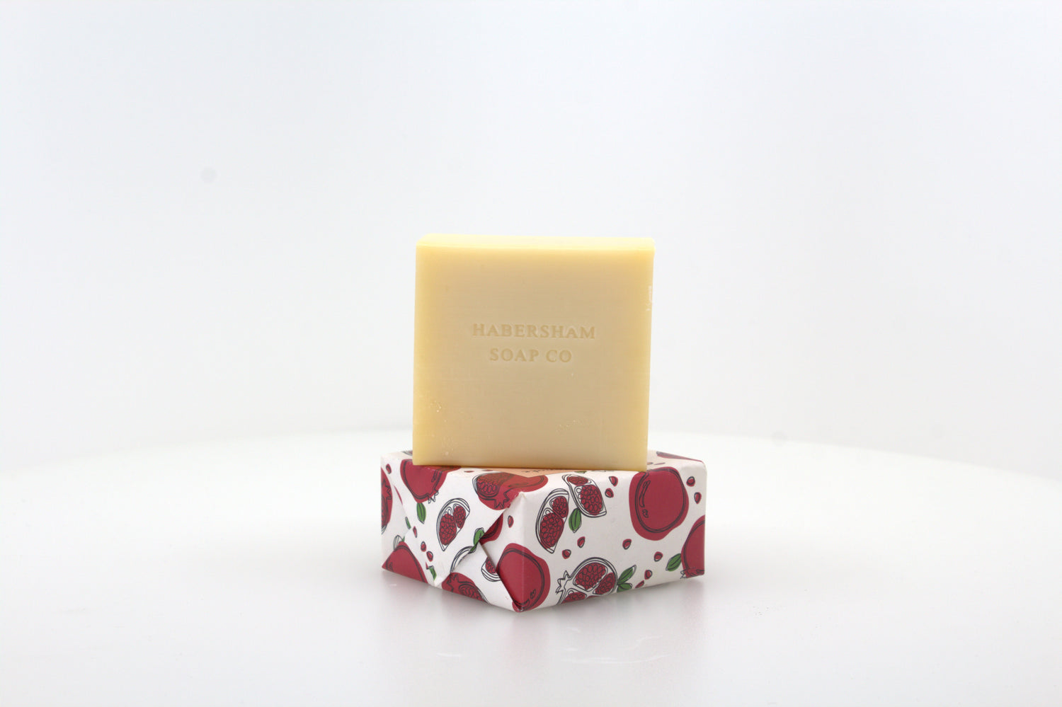 Pomegranate &amp; Cherry Soap with Shea Butter &amp; Coconut Oil - 6.35 oz. -  3 Pack Individually Wrapped Bars