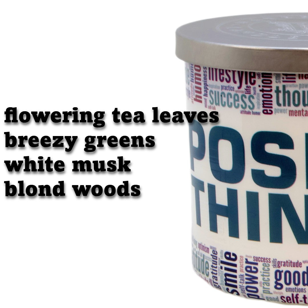Positive Thinking 3 Wick Scented Candle