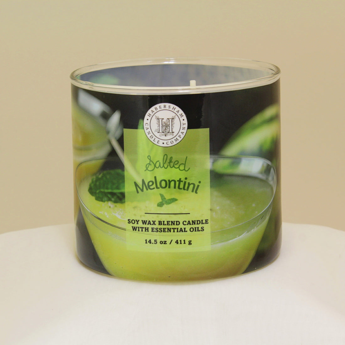 Salted Melontini 3 Wick Scented Candle