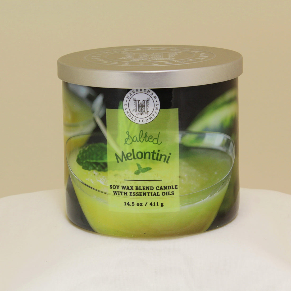 Salted Melontini 3 Wick Scented Candle