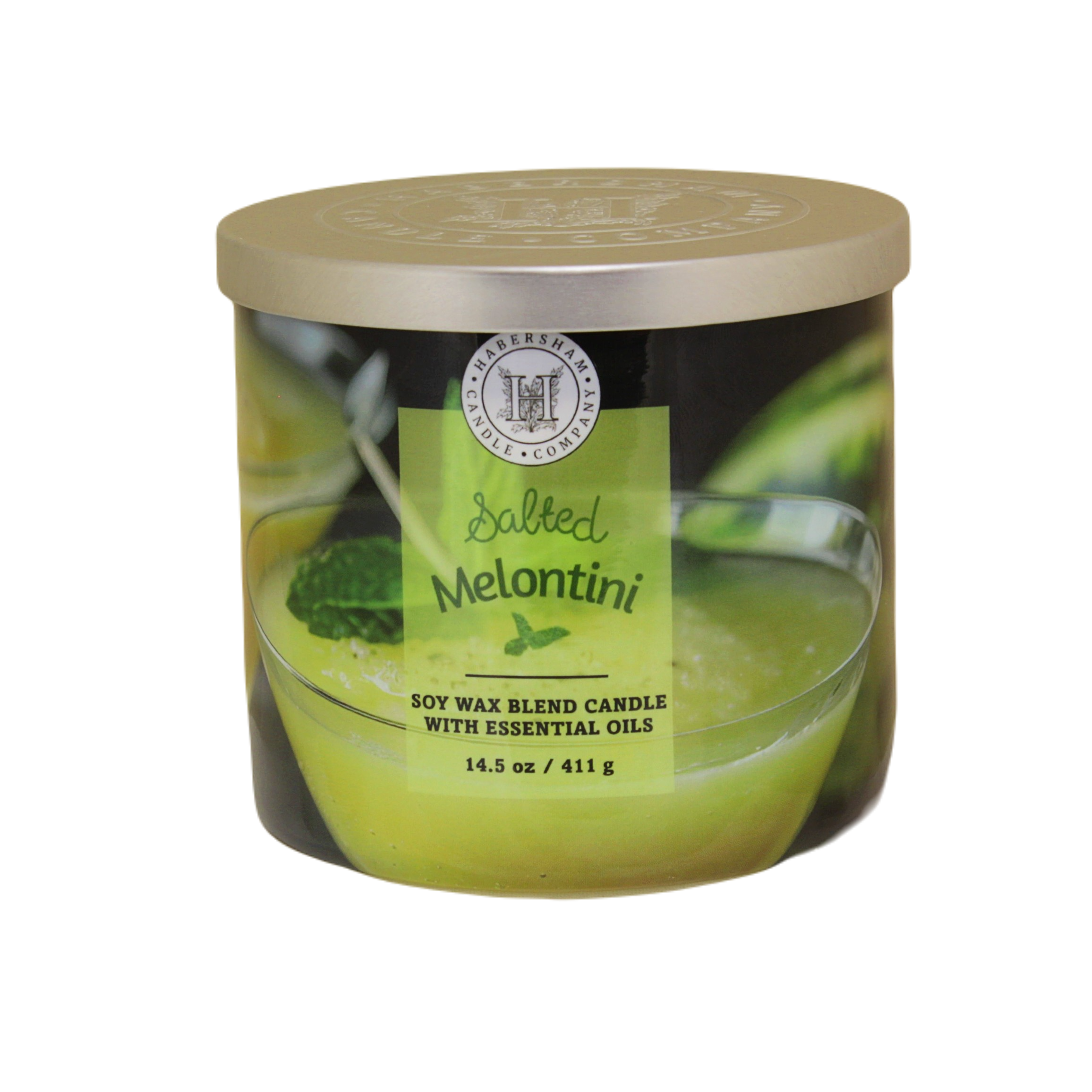 Salted Melontini 3 Wick Scented Candle